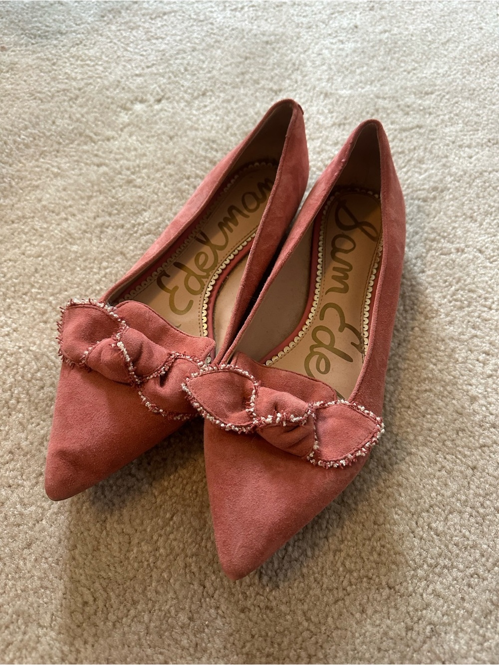 Sam Edelman pink shoes